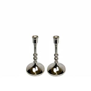 Wholesale Iron <b>Taper</b> <b>Candle</b> <b>Holders</b> Set Of 2 Antique Brass Finish Bubble Design Metal Candlesticks For Home Wedding Table Decor - Product Image 6