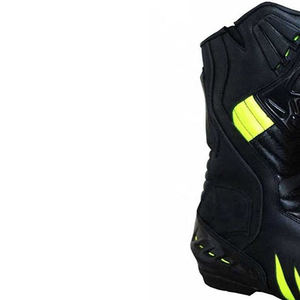 Chaussures de moto en cuir de taille personnalisée unisexe fabriquées par des experts vêtements de sport de course de haute qualité Protection supérieure coupe-vent - Product Image 4