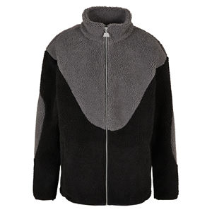 Oem Design Custom Winter <b>Sherpa</b> <b>Fleece</b> <b>Men's</b> Jackets Outerwear Warm Solid Color Wholesale <b>Sherpa</b> <b>Fleece</b> Jacket For <b>Men</b> - Product Image 1
