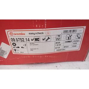 PAR DE DISCOS DE FRENO DELANTEROS BMW Serie 3 E90 Sedan (05>08) 099752.14 Gasolina - - Product Image 5