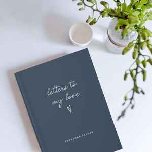 LABON Lettres à <span class=keywords><strong>mon</strong></span> <span class=keywords><strong>amour</strong></span> Carnet de notes personnalisé avec nom Journal personnalisé Anniversaire de mariage Cadeau de Saint-Valentin pour cadeaux - Product Image 3