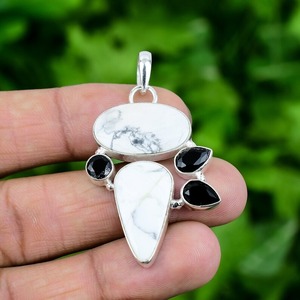 เครื่องประดับจี้คลาสสิกสไตล์ Boho สำหรับผู้หญิงเครื่องประดับเงิน925เงินสเตอร์ลิงจี้อัญมณีแฮนด์เมดของขวัญความรัก - Product Image 4