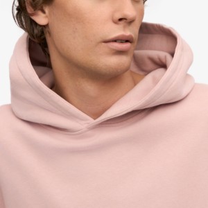 Sudadera con capucha de gran tamaño para hombre personalizada al por mayor logotipo bordado 100% algodón peso pesado 500gsm sudaderas con capucha unisex en blanco para hombre - Product Image 3