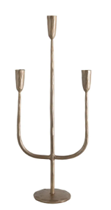 Bougeoirs en métal en laiton antique or antique décorations de maison de noël bougeoirs en gros bocaux à bougies - Product Image 4