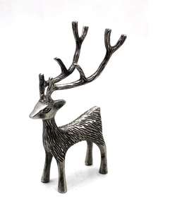 Nouveau Design Aluminium Rein Cerf Étain Antique Placage Pour Noël Décoratif Renne Décoration De La Maison À La Main Personnalisé - Product Image 1