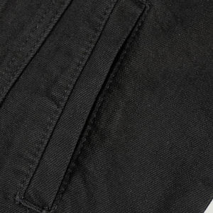 แจ็กเก็ตยีนส์สำหรับผู้ชายดีไซน์แฟชั่นใหม่2024แจ็กเก็ตพลอยเทียมผ้าเดนิมสำหรับผู้ชายขายส่งราคาสั่งทำได้ - Product Image 5