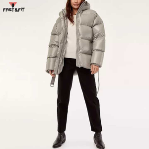 Venta al por mayor de alta calidad profesional hecho de gran tamaño Cuello acolchado diseño mujeres chaquetas para mujeres 2025 - Product Image 5