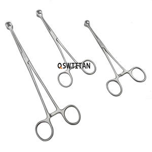 Pinzas Médicas Manuales para Apendicectomía de 16cm-24cm, Pinzas Intestinales, Pinzas para Tejidos, Instrumentos Ortopédicos Veterinarios de SurgiRight - Product Image 5