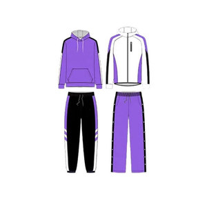 Ensemble de maillots de basket-ball réversibles personnalisés par sublimation, violet, blanc, noir, évacuation de l'humidité, vêtements de sport unisexes pour adultes, débardeur et short - Product Image 2