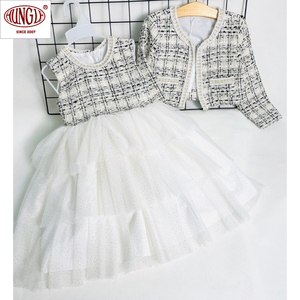 Wholesale Autumn Collection of Fashionable Breathable Europe-Style Knee-Length Dresses for Girls - Product Image 3