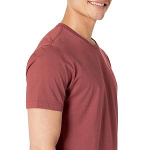 เสื้อยืดผู้ชายผ้าฝ้ายออร์แกนิค 100% ขายส่ง รับทำโลโก้แบรนด์ คุณภาพสูง เสื้อยืดเรียบง่าย สไตล์ลำลอง - Product Image 6