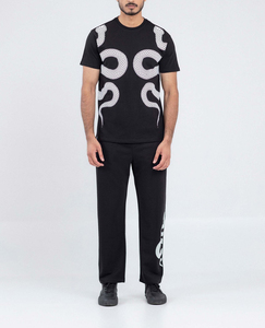 Alta calidad 100% algodón Color puro hombres nueva moda camiseta hombres algodón de gran tamaño para hombres - Product Image 1