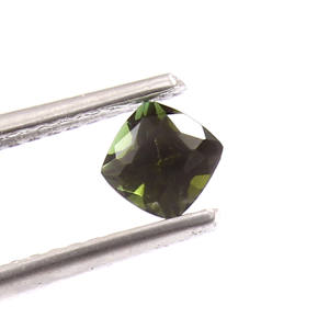 เบาะทัวร์มาลีนสีเขียวถ่าน AAA 0.35อัญมณีธรรมชาติแบบหลวมสำหรับการทำเครื่องประดับ - Product Image 3