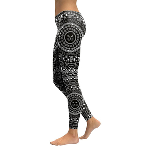 Women's High Waist Soft Yoga <b>Leggings</b> Breathable Athletic Gym Fitness Workout Pants ODM Casual Style <b>Legging</b> Manufacturer - Product Image 4