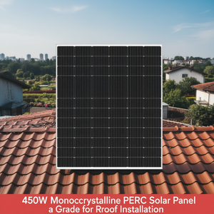 Panneau solaire monocristallin PERC 450W de qualité A pour l'installation sur toiture - Product Image 3