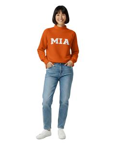 Sweat-shirt d'hiver décontracté à épaules tombantes, doublé polaire, col montant, manches longues, éco-responsable, personnalisable sur le devant - Product Image 1