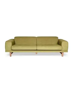 Roller sofa Fabric Upholstered Solid Oak Sofa ergonomic design stylish and modern sofas 230x92x68 cm