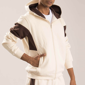 Chándal con capucha de diseño personalizado para hombre, ropa de gimnasio, ropa deportiva, traje de entrenamiento, chándal con capucha transpirable de secado rápido para entrenamiento de hombre - Product Image 5