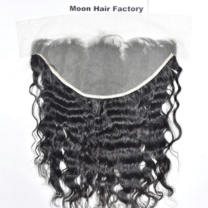 ผมมนุษย์หยิกอินเดีย13*6ผมหยิกเนื้อนุ่มติดทนนาน - Product Image 1