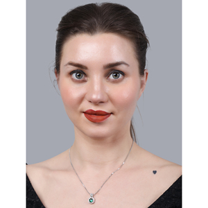 Pierre carrée géométrique verte, idée cadeau élégante et unique - Product Image 3