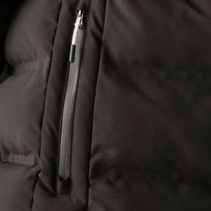 Veste matelassée imperméable pour hommes Manteau matelassé d'hiver rembourré à bulles en polyester vert Veste d'extérieur personnalisée pour hommes - Product Image 4