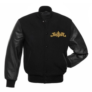 Chaqueta universitaria de mezcla de lana Premium con bordado personalizado OEM/ODM Letterman Jacket para pedidos a granel - Product Image 6