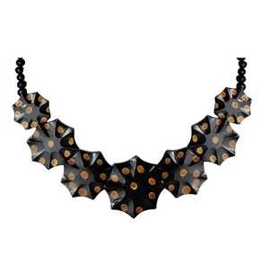 Cuerno de búfalo hecho a mano para mujer, conjunto de Canal de tamaño personalizado, cadenas con cuentas de diamantes, collar con colgante de aniversario de estilo religioso - Product Image 1