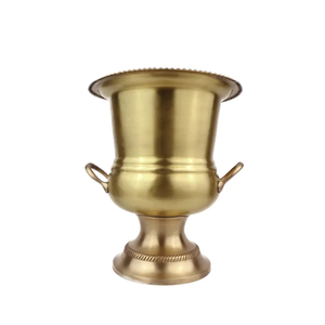 Fabrication OEM de seau à glace en laiton pour la décoration de bar haut de gamme, offrant une finition riche et une solution de refroidissement des boissons durable - Product Image 2