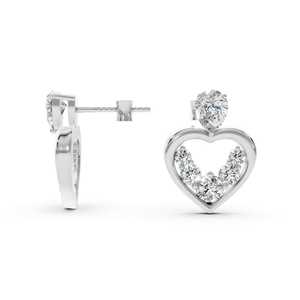 Luxury 14K 18K Solid Yellow White Gold Hoop <b>Earrings</b> <b>Huggie</b> Design Fine Jewelry Moissanite GIA Certified Women Girls Gift - Product Image 2