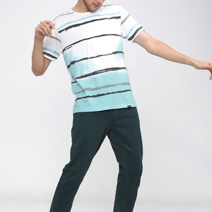 Chất Lượng Tốt Sinh Thái Thân Thiện Với Người Đàn Ông Của T-Shirt Nhà Máy Thích Hợp Thiết Kế Áo Sơ Mi Hợp Thời Trang Trang Phục Cổ Điển Nhìn Người Đàn Ông Của T-Shirt - Product Image 5