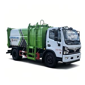 Hot Sale Dongfeng Dolica 10m³ Side Loader Garbage Truck 4x2 Hydraulic <b>bin</b> Lift <b>Refuse</b> Collection Truck for Municipal Sanitation - Product Image 1