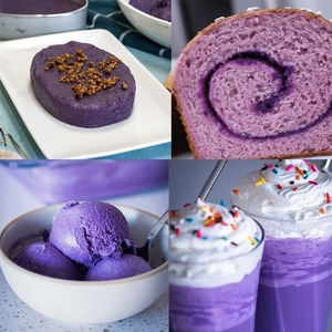 Poudre Ube de qualité supérieure Additif alimentaire Soluble dans l'eau Extrait d'igname violette naturelle de qualité alimentaire Parfait pour la cuisson - Product Image 4