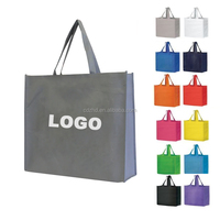 Cadeau promotionnel sac à provisions taille personnalisée robuste pressage à chaud non tissé sac en gros