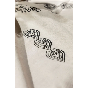 Mantel Cuadrado de Lino y Algodón Hecho a Mano de 155x155cm con Estampado Floral para Hogar, Cafetería u Hotel - Product Image 5