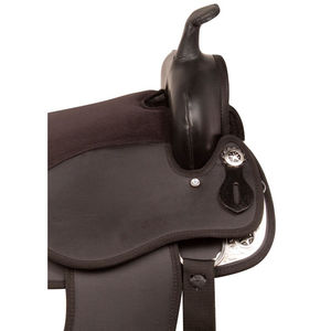 อานหนังแท้สไตล์ตะวันตกพร้อมต้นไม้ไม้ดีไซน์ระบายอากาศได้ดีสำหรับการขับขี่ที่สะดวกสบาย-ราคาถูก - Product Image 3