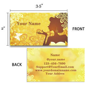 โลโก้ การออกแบบ นามบัตรส่วนบุคคลของคุณ การ์ดพิมพ์ออกแบบเอง คุณภาพดี เพียงแค่ใส่ข้อมูลของคุณ - Product Image 3