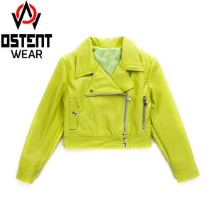 Blouson en cuir de mouton rose sur mesure pour homme, coupe-vent chauffant à col montant et fermeture éclair frontale, style décontracté et urbain, vente en gros - Product Image 6
