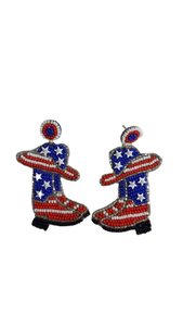 Pendientes de cuentas bordados al por mayor hechos a mano a la moda pendientes multicolores joyería artificial para pendientes de mujer - Product Image 5