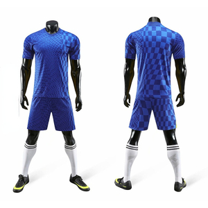 Recién llegado, Conjunto de camiseta de fútbol para hombre, uniforme de entrenamiento para correr para adultos, traje de fútbol, pantalones cortos, ropa de equipo superior, logotipo de Color personalizado - Product Image 1