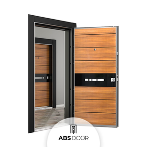 ABSDOOR NIGHT Porte de sécurité en acier inoxydable haute performance Entrée maximale Villas Hôtels Direct usine Incomparable Turquie - Product Image 5