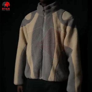 Chaqueta Casual de Forro Polar para Hombre con Aspecto de Color Sólido, Ajuste Cómodo y Protección contra el Frío - Product Image 5