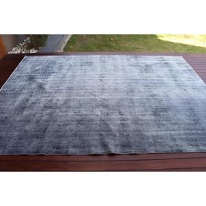 พรมตุรกีโบราณ ขนาด 6.6x9.3 ฟุต (202x284 ซม.) พรมขนสัตว์สีเทา - Product Image 3
