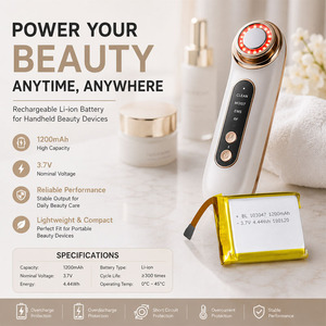 Batterie Li-ion 1200mAh 3.7V pour appareil de beauté facial portable, alimentation stable, machine de soin de la peau quotidienne à domicile - Product Image 3