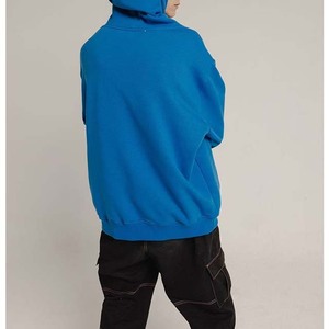 2024 vente en gros OEM personnalisé surdimensionné de haute qualité femmes survêtement ensemble demi fermeture éclair 2 pièces ensembles haut court sweats à capuche et jogger ensemble - Product Image 2