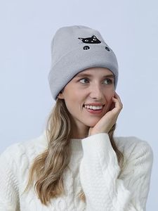 2025 New Design Wool/Cotton Breathable Waterproof Jacquard Unisex Adult Beanie Hats OEM Service Wholesale Custom Made Image High - Product Image 2