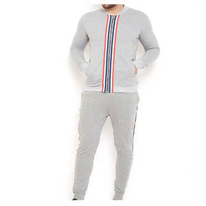 Customize Unisex Tech <b>Fleece</b> Tracksuit Sweat Suit <b>Shirt</b> Jogger Hoodie Tracksuits Wholesale Tracksuit for <b>Men</b> Sweatsuit Crewneck - Product Image 1