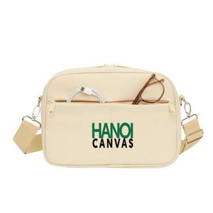 Bolsa de lona Subway de alta calidad ecológica hecha en Vietnam BSCI logotipo impreso personalizado ecológico - Product Image 1