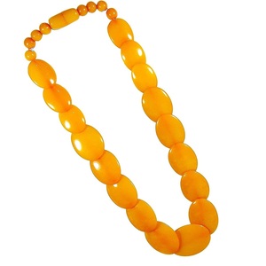 Recién llegado, joyería de resina de moda, collar de resina de moda para bodas y fiestas, venta al por mayor - Product Image 1