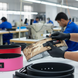 Ceinture de soutien lombaire en cuir de haute qualité Rexfit Sports pour la musculation et l'haltérophilie - Product Image 5