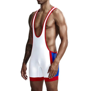 Camiseta de lucha libre juvenil personalizable transpirable 180 gramos de tela OEM equipo de lucha de moda y estilo de sublimación uniforme - Product Image 6